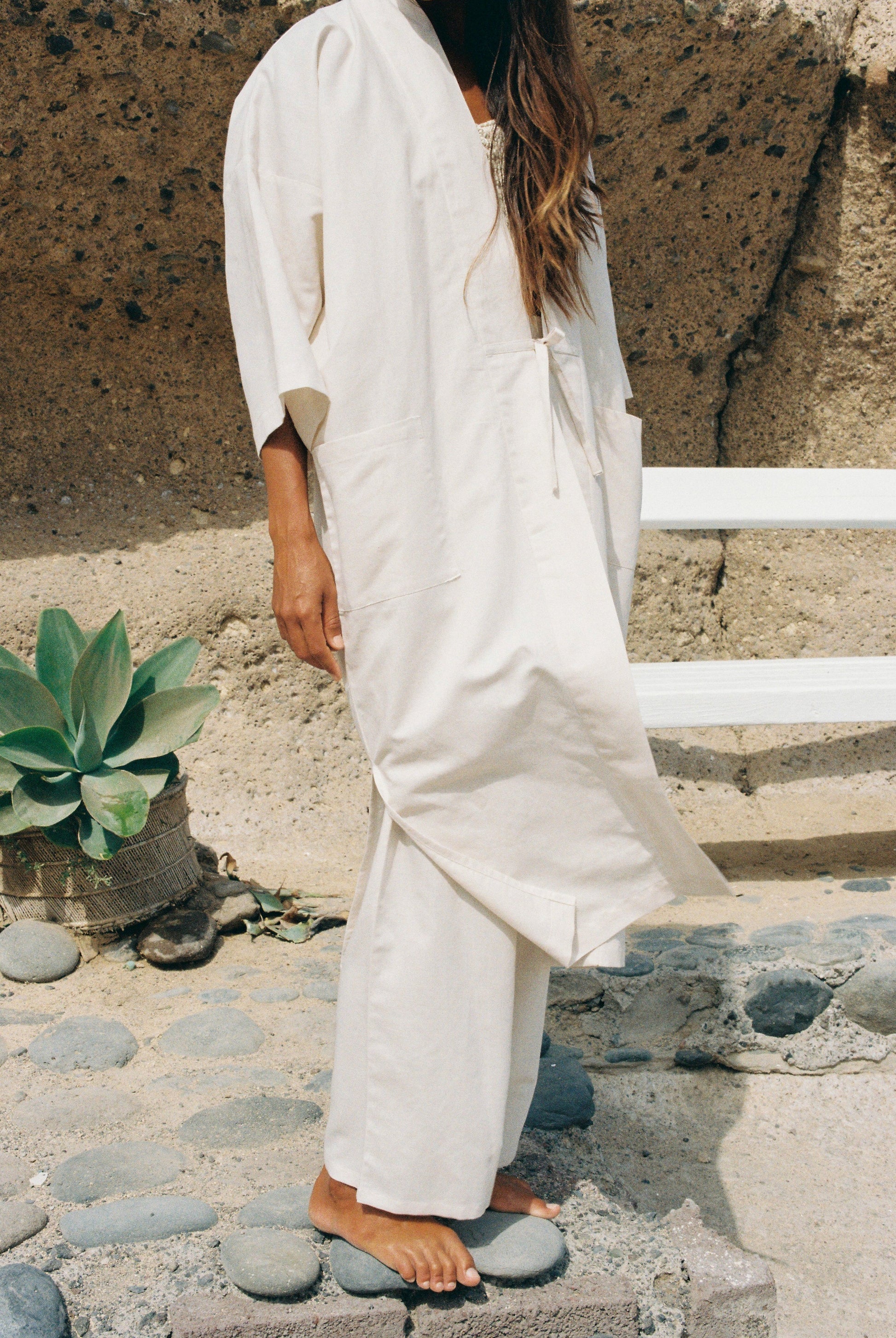 MIA Moda Regenerativa Kimono Kimono Amanecer lino