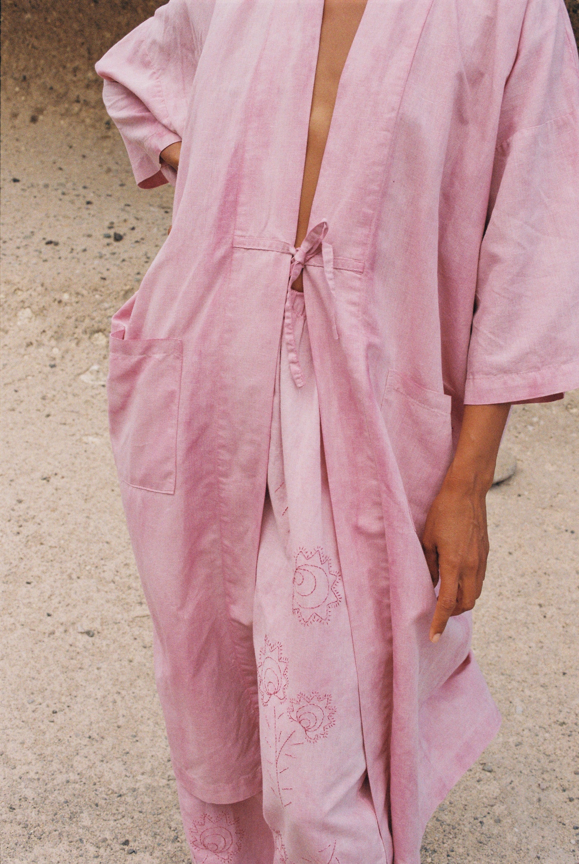 MIA Moda Regenerativa Kimono Kimono Amanecer lino