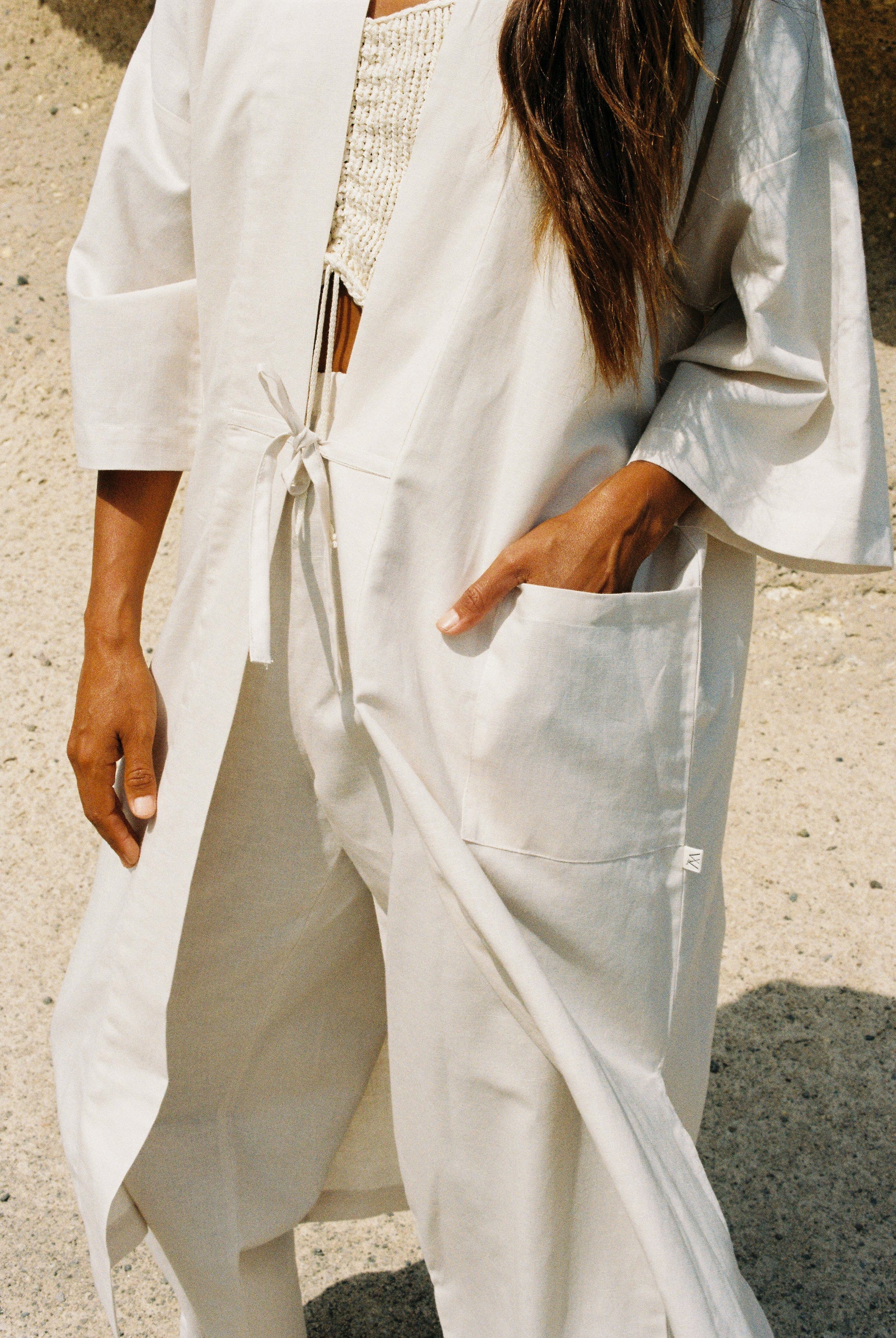 MIA Moda Regenerativa Kimono Kimono Amanecer lino