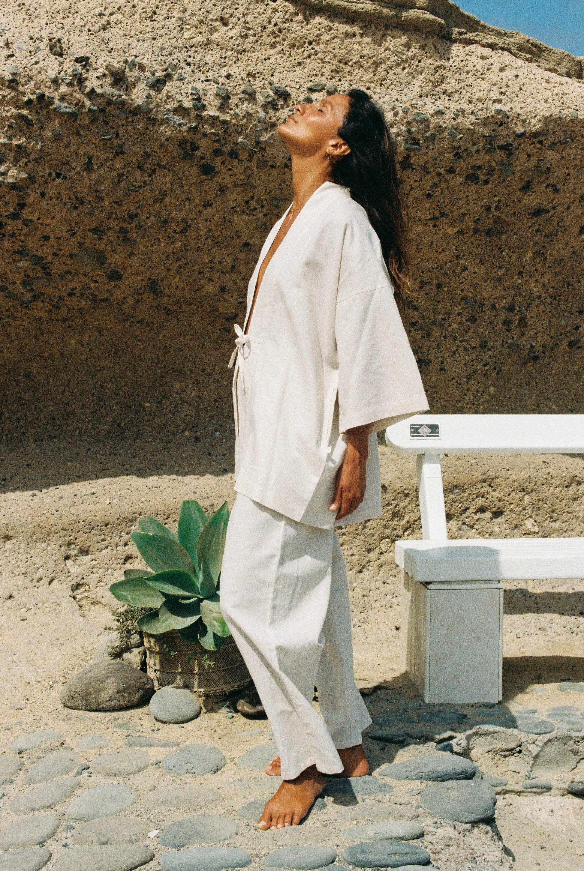 MIA Moda Regenerativa Kimono Kimono Ensueño lino