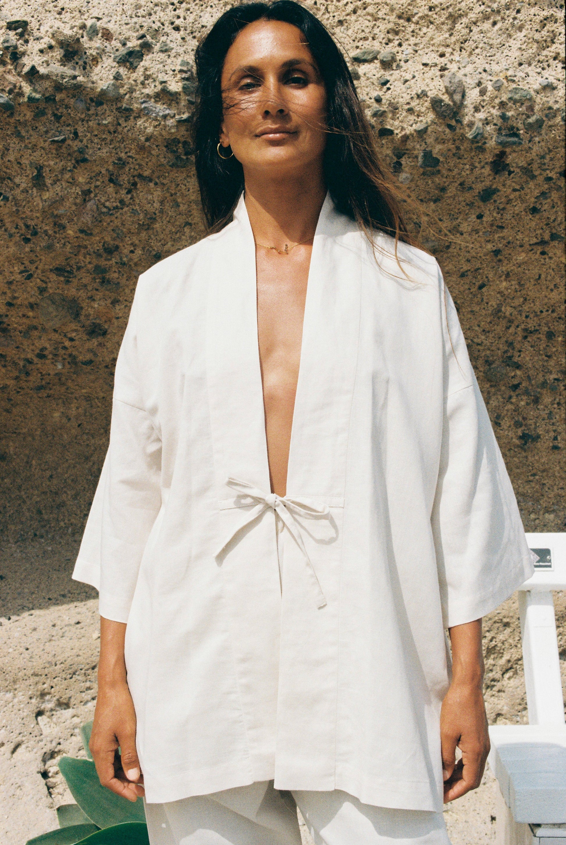 MIA Moda Regenerativa Kimono Kimono Ensueño lino