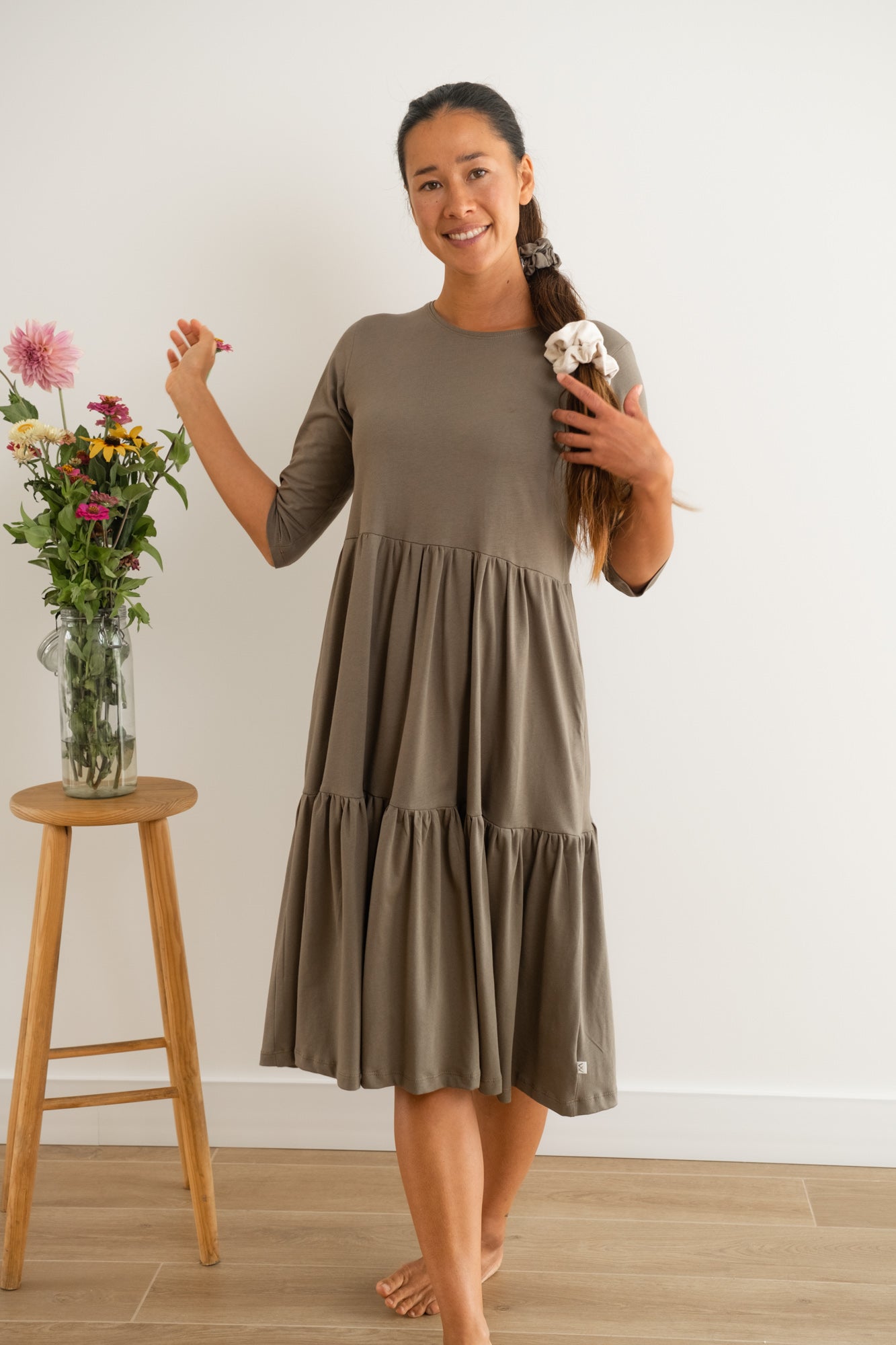 MIA Moda Regenerativa Ropa y accesorios L Vestido Everyday 2.0 - verde