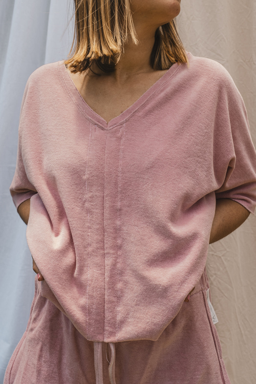 MIA Moda Regenerativa Ropa y accesorios M Top Cozy terry - medio