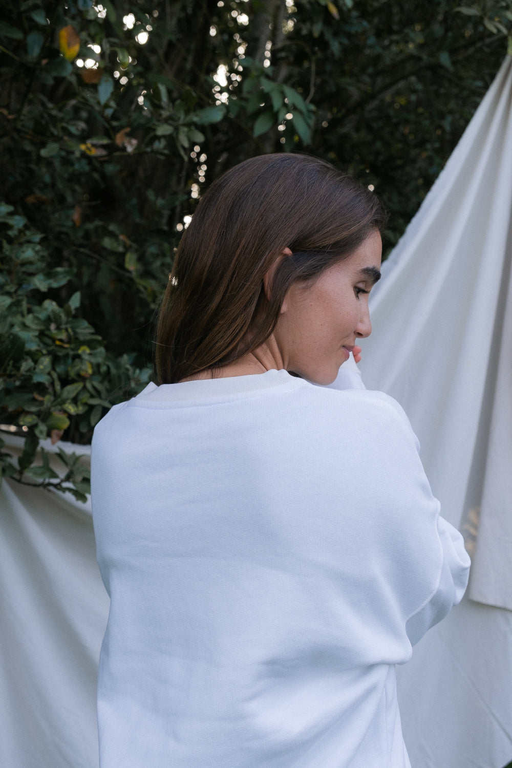 MIA Moda Regenerativa Suéter L Suéter Vida Unisex - blanco