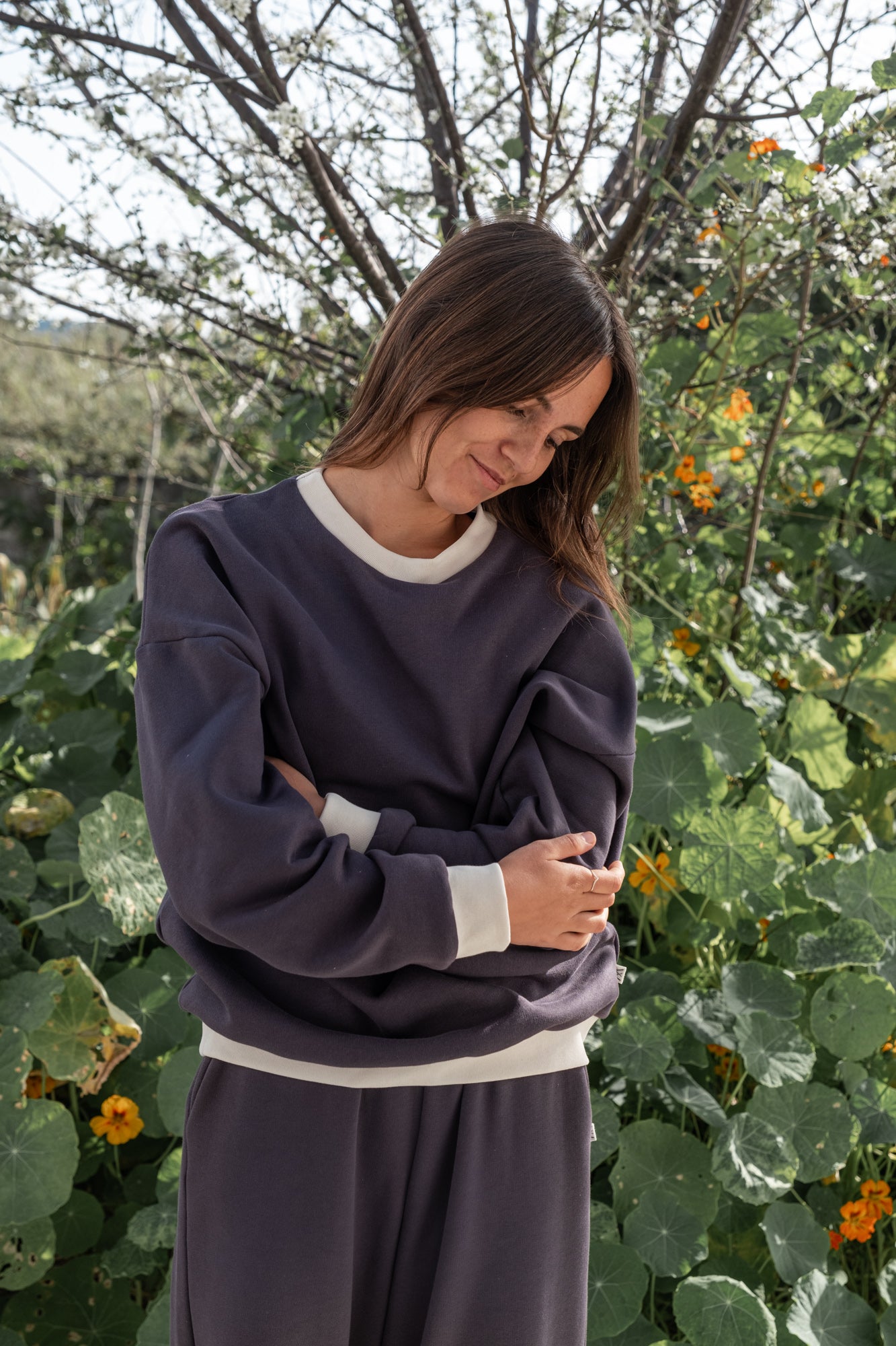 MIA Moda Regenerativa Suéter M Suéter Vida Unisex - antracita