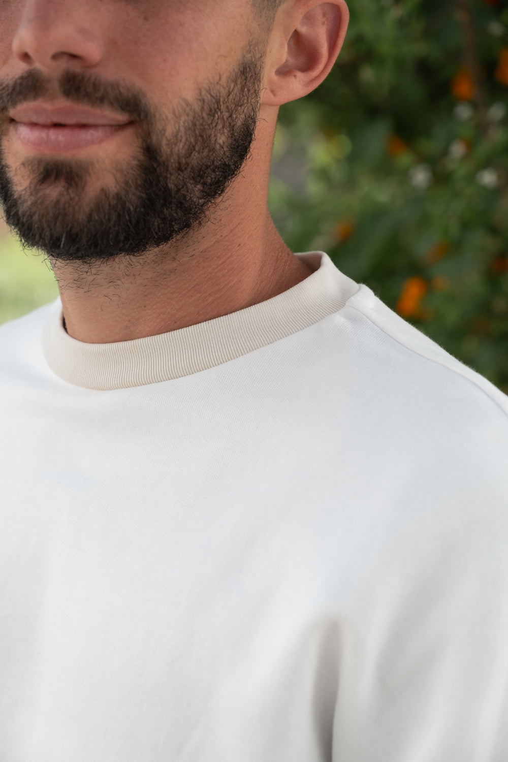 MIA Moda Regenerativa Suéter Suéter Vida Unisex - blanco