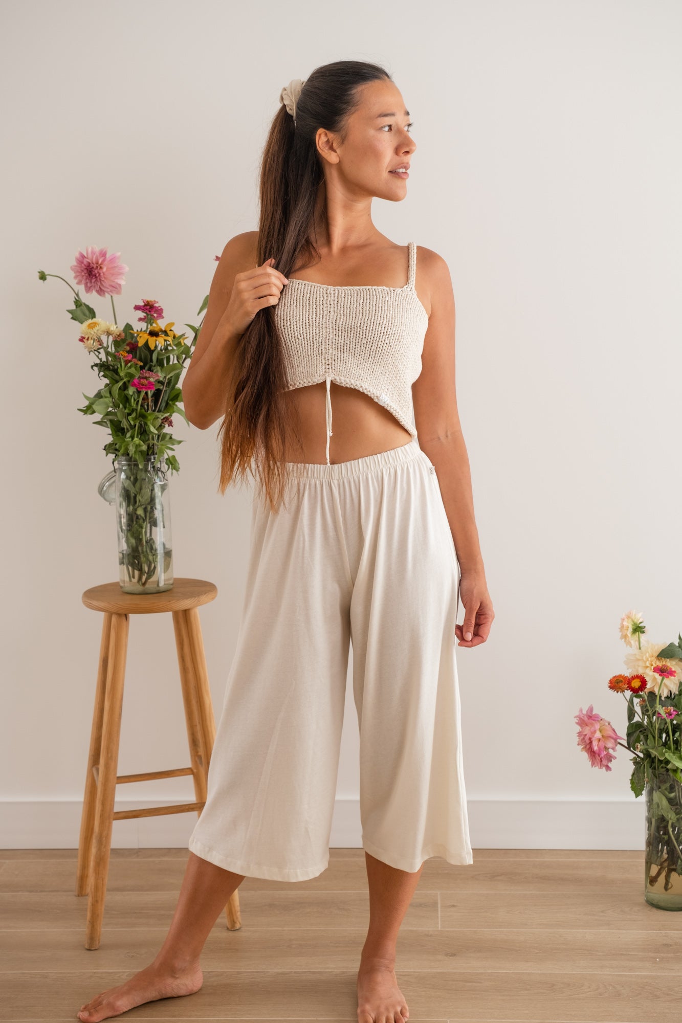 MIA Moda Regenerativa Tops M/L / natural Top Crop Viento