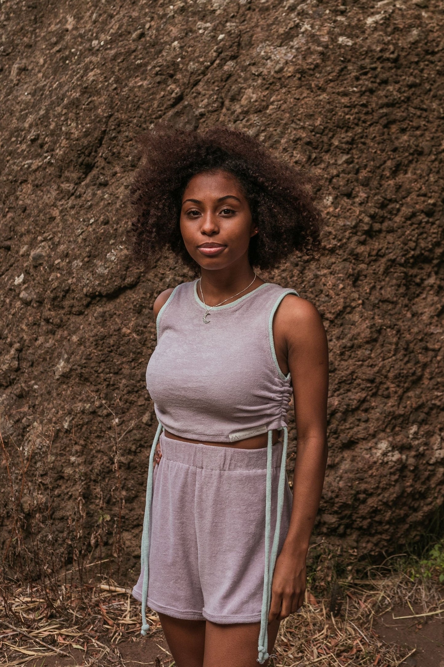 MIA Moda Regenerativa Tops S Top Terry - lavanda