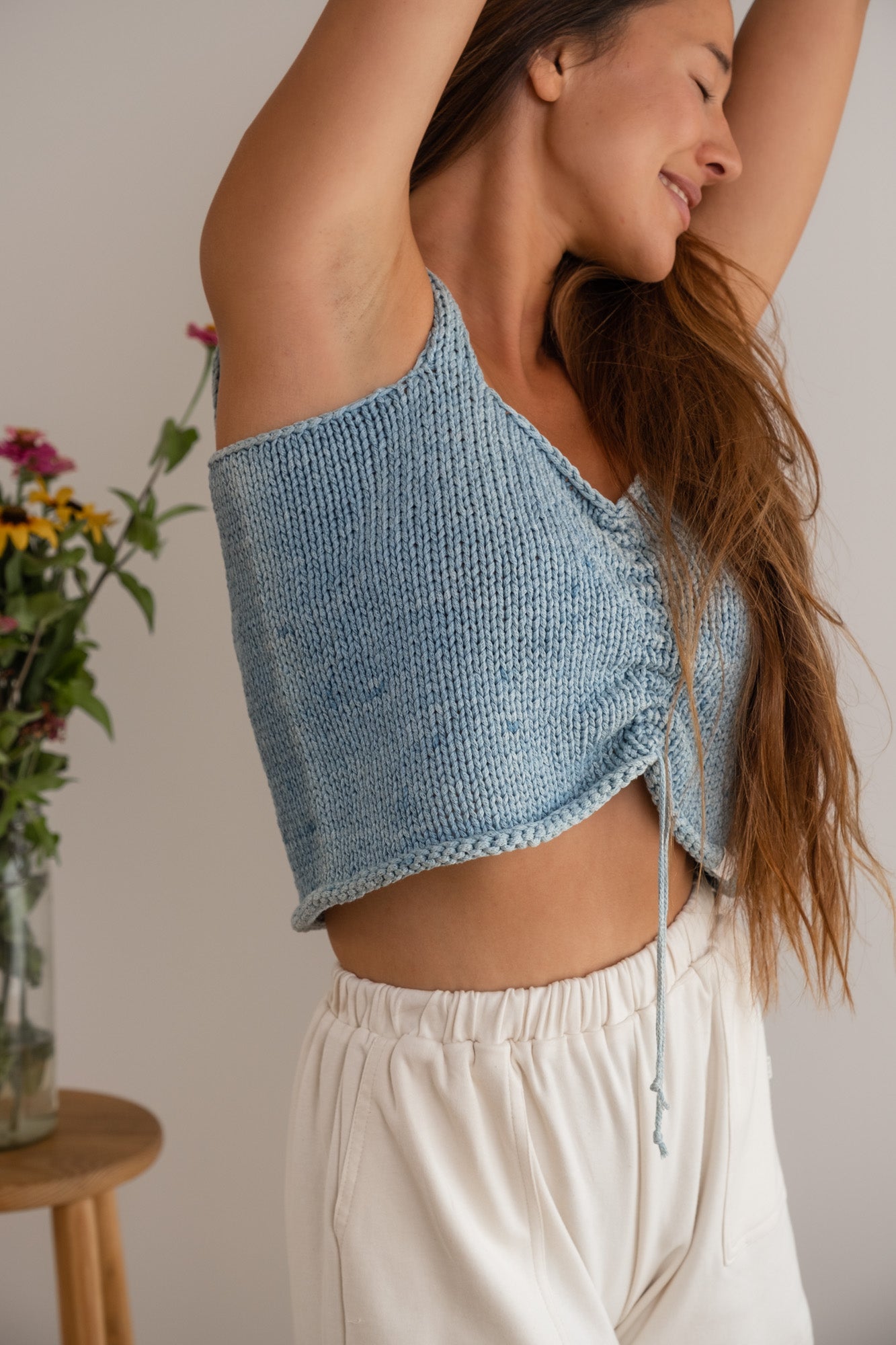 MIA Moda Regenerativa Tops Top Crop Viento