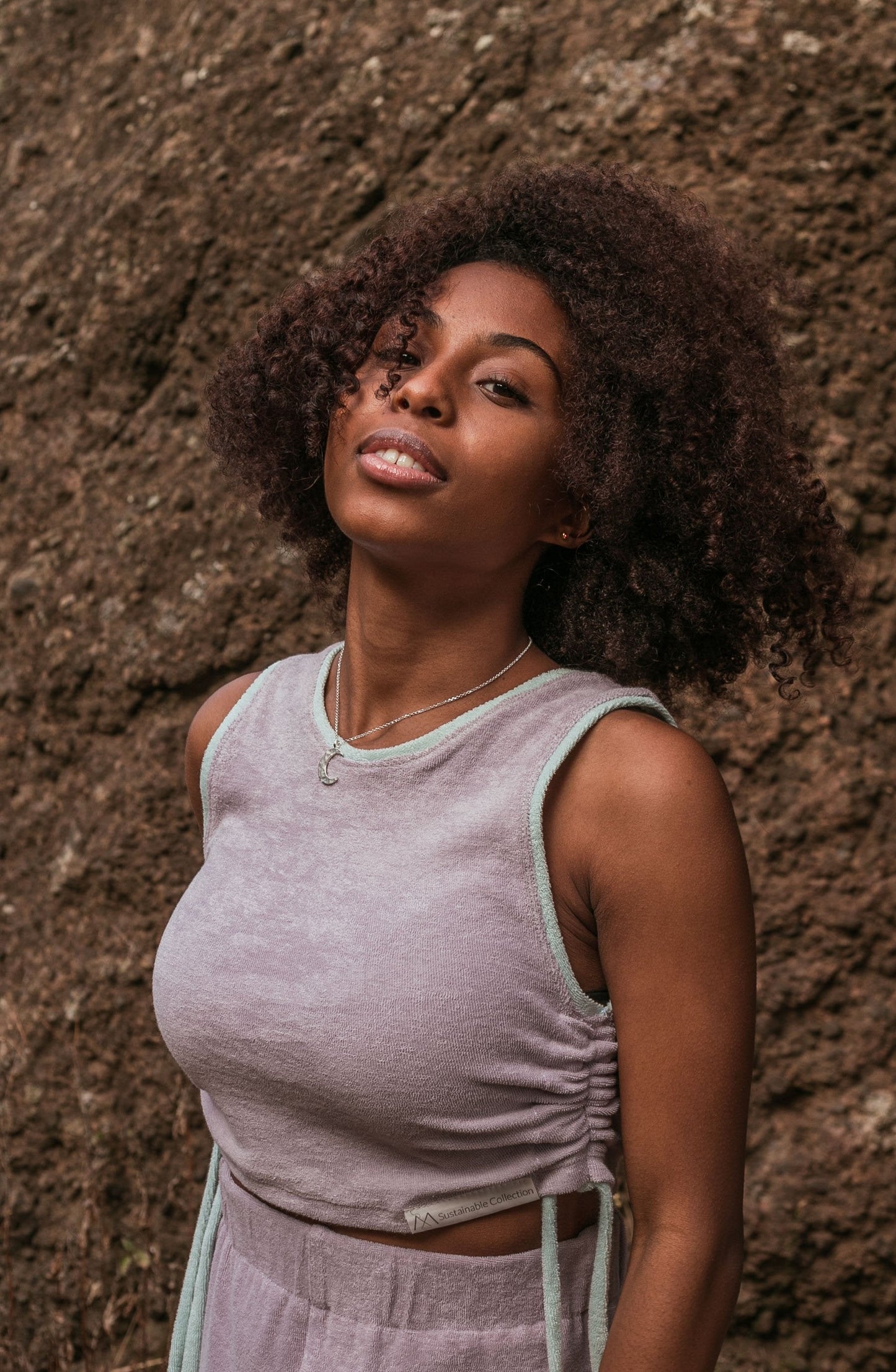 MIA Moda Regenerativa Tops XL Top Terry - lavanda