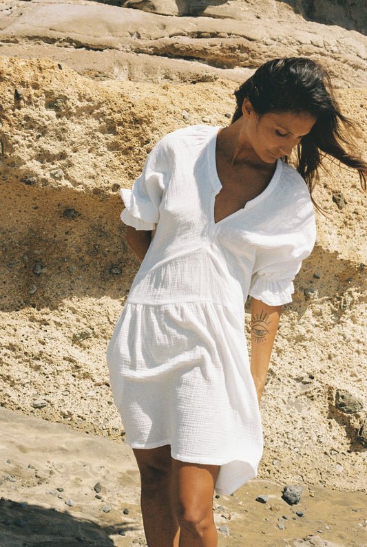 MIA Moda Regenerativa Vestido Vestido Ana bambula