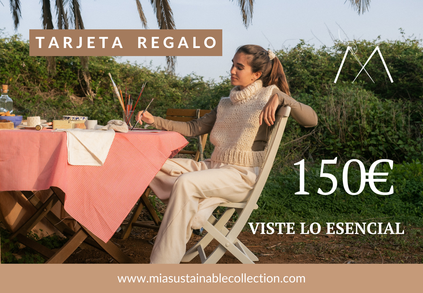 MIA Sustainable Collection Tarjeta de regalo 150 / On-line Tarjeta Regalo