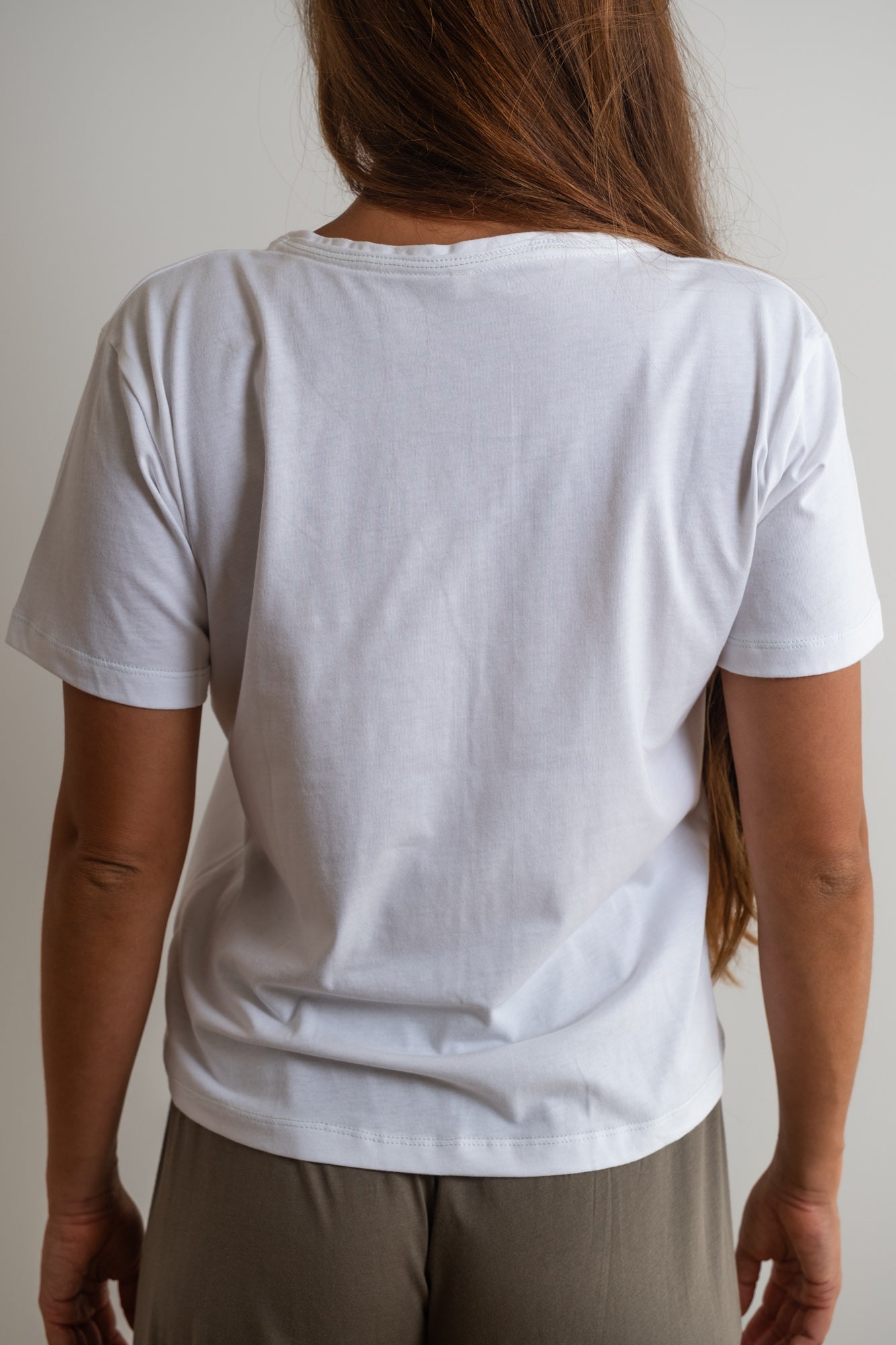 MIA Moda Regenerativa Camisetas L Camiseta Esencial mujer - blanco