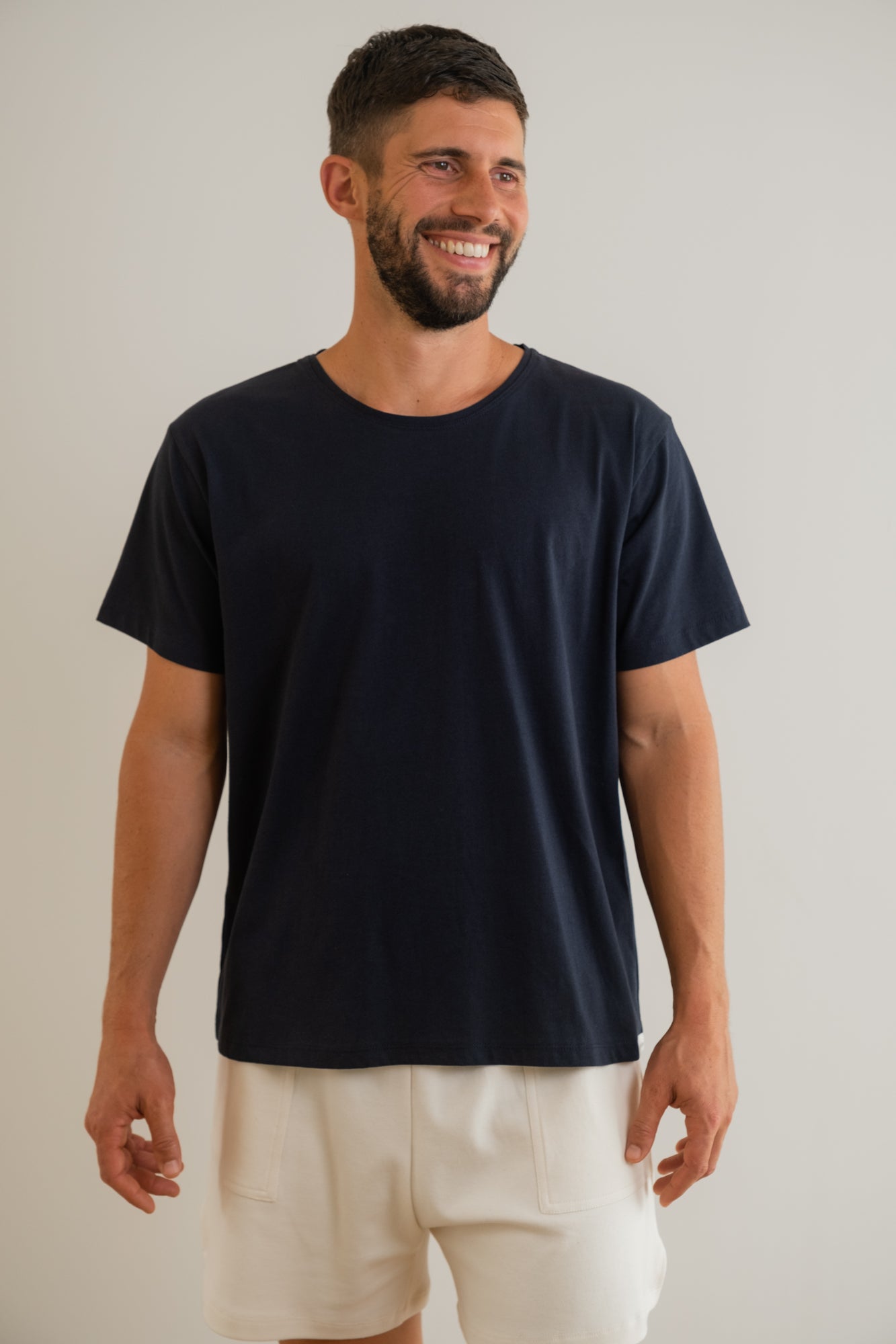 MIA Moda Regenerativa Camisetas S Camiseta Esencial hombre - azul