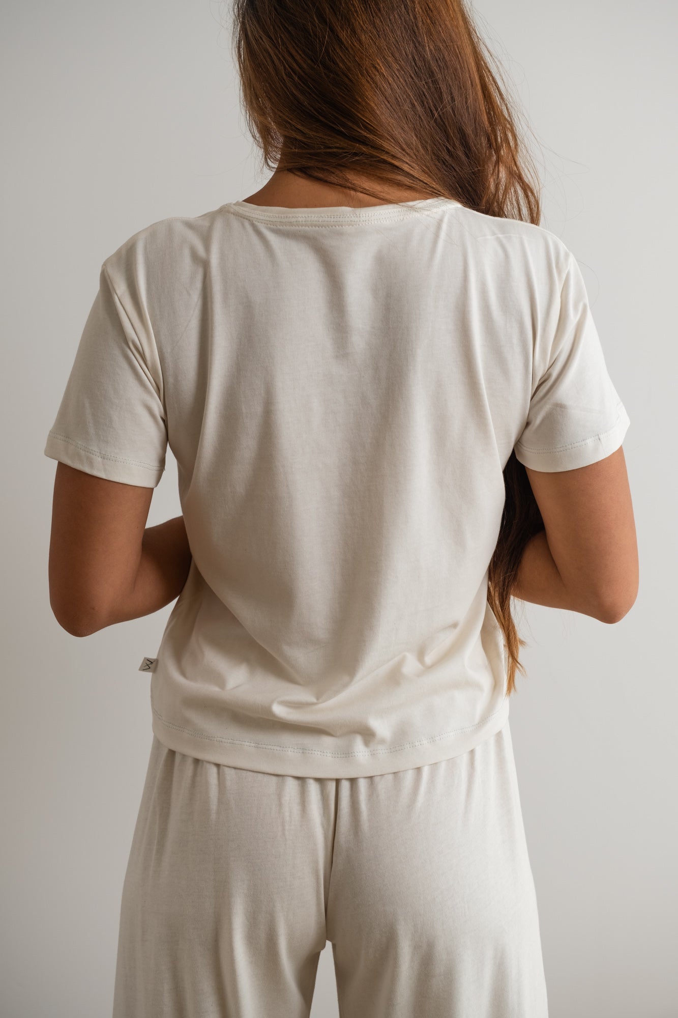 MIA Moda Regenerativa Camisetas XL Camiseta Esencial mujer - natural