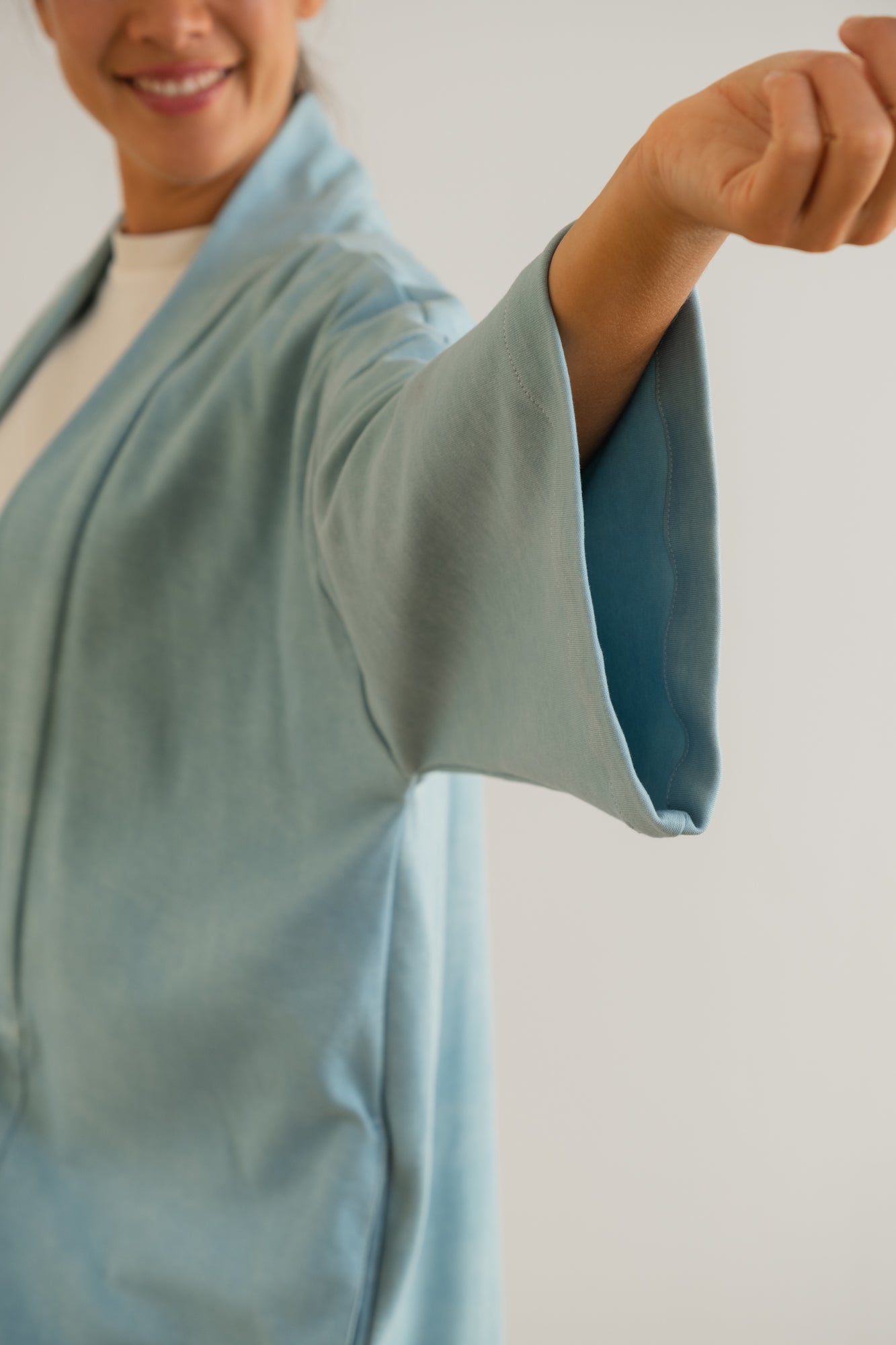 MIA Moda Regenerativa Kimono Kimono Ensueño unisex - azul índigo