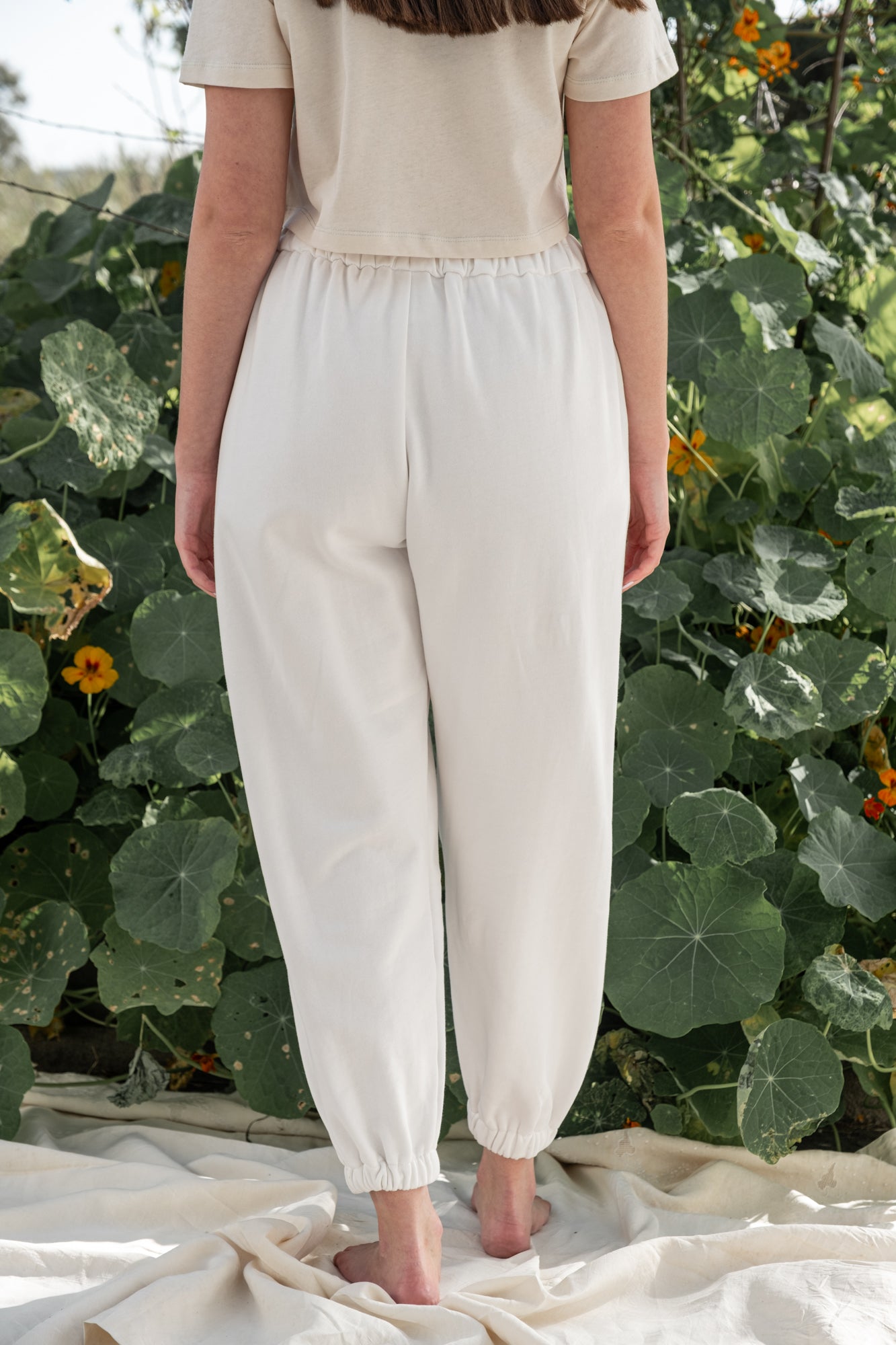 MIA Moda Regenerativa pantalones largos Pantalón Comfy unisex - blanco