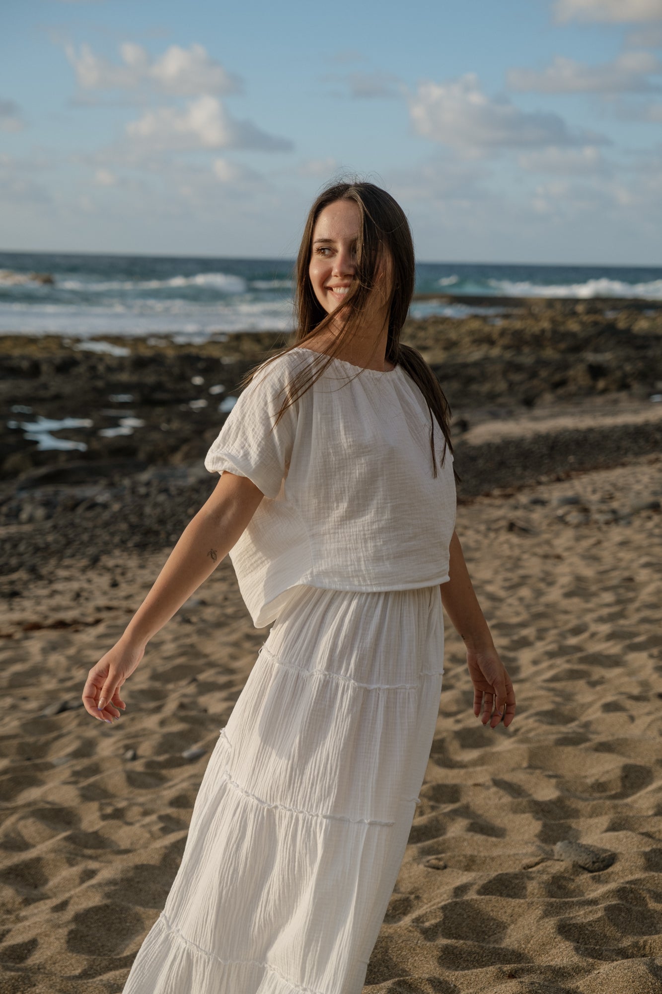 mamma mia white dress Mamma Mia skirt L