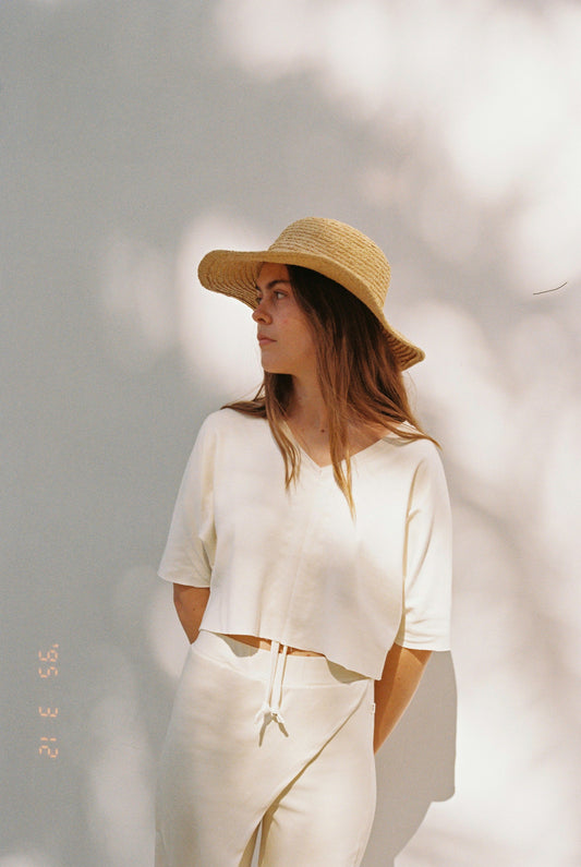 MIA Moda Regenerativa Ropa y accesorios Top Cozy - crop
