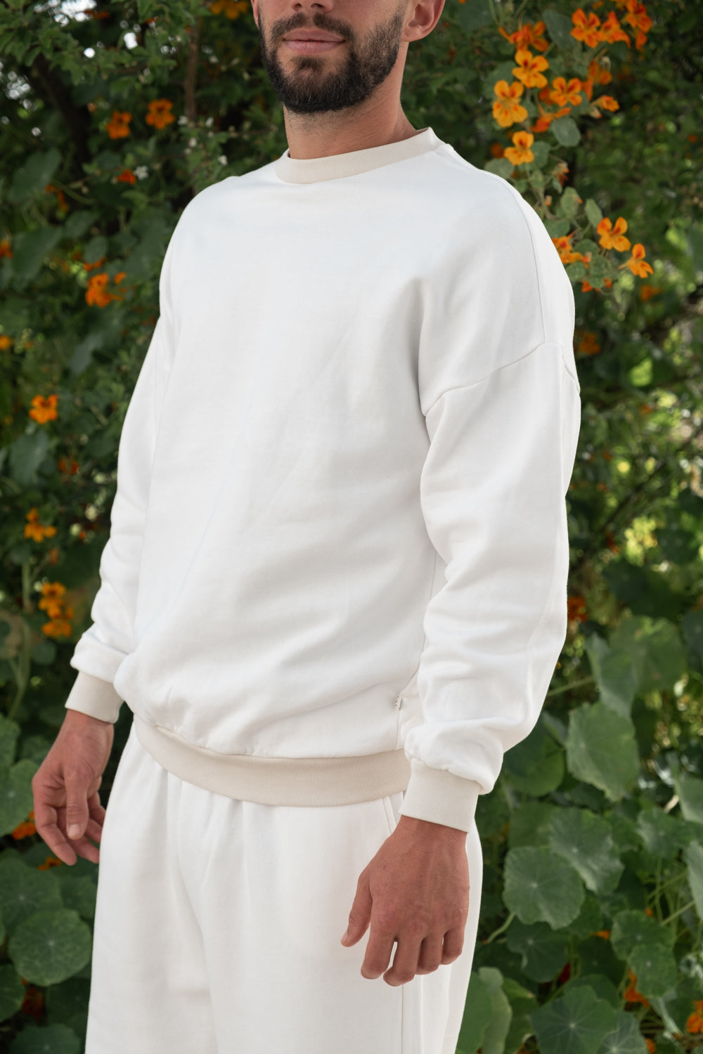 MIA Moda Regenerativa Suéter XL Suéter Vida Unisex - blanco