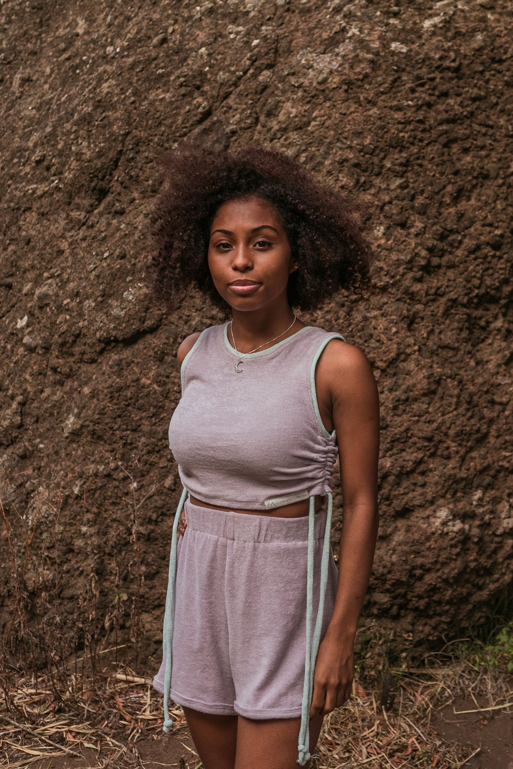 MIA Moda Regenerativa Tops S Top Terry - lavanda