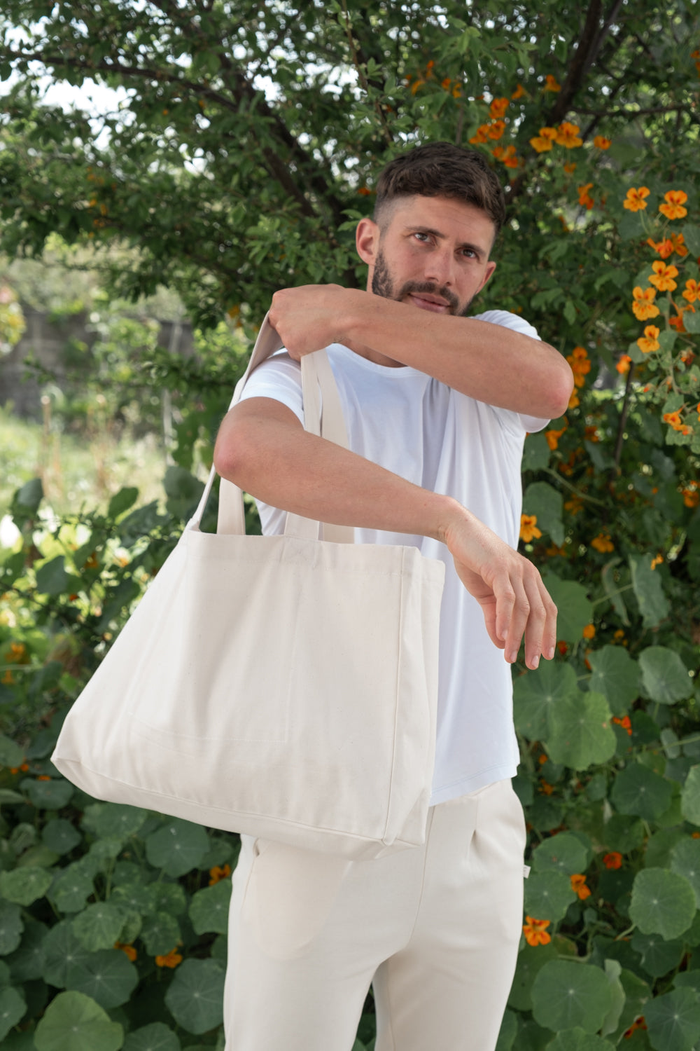 Tote Bag Saco 100% algodón orgánico MIA Moda Regenerativa